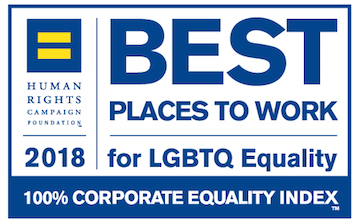 Human Rights Campaign Foundation - BEST Places to Work for LGBT Equality: 100% Corporate Equality Index